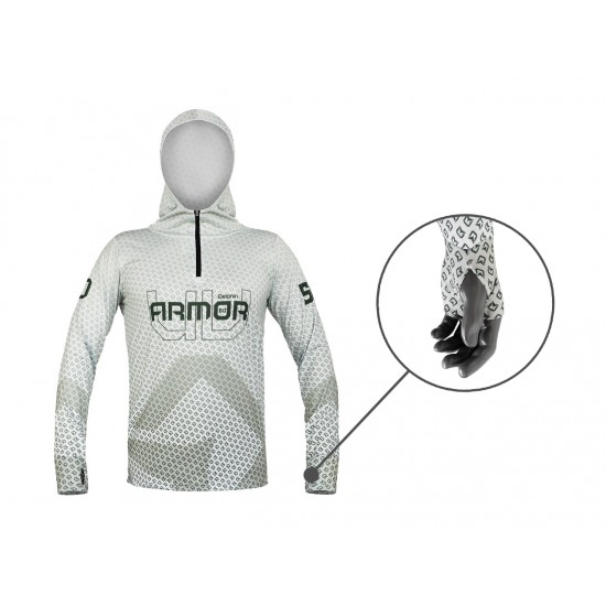 Суитшърт с качулка Delphin UV ARMOR 50+