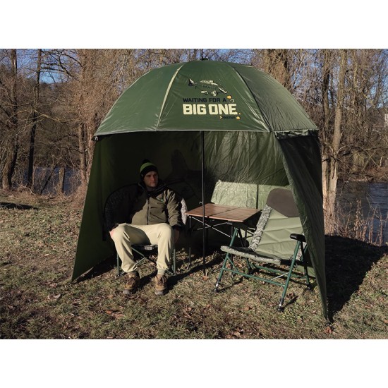 Чадър с тента Delphin BigONE CARP