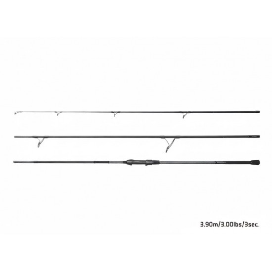 Шаранджийска въдица Delphin CorsaBLACK NERO 3.90m/3.50lb 3 части