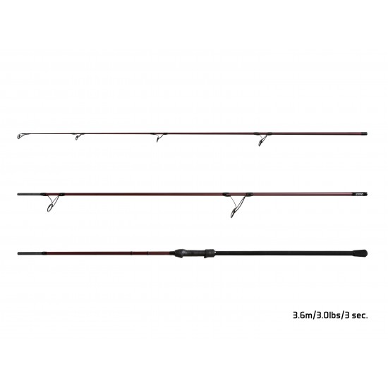 Шаранджийска въдица Delphin ETNA LEGEND4RY 3.60m/3.00lbs 3 части