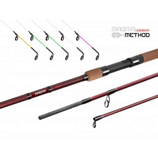 Фидер въдица Delphin MAGMA LEGEND4RY Method 360cm/215g/3 части