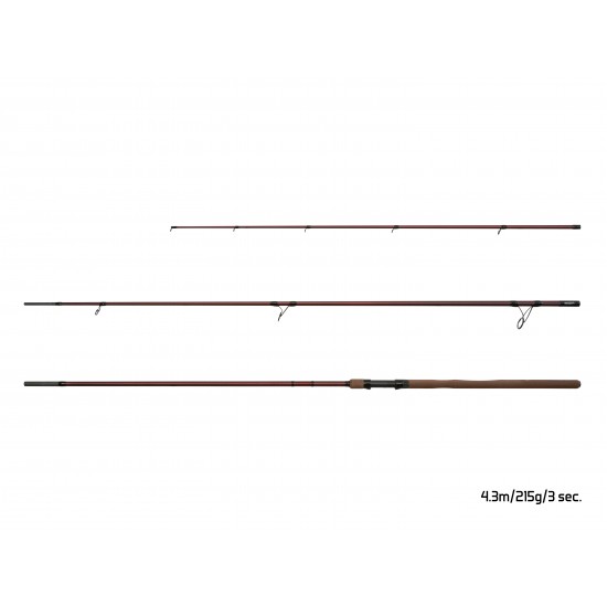 Фидер въдица Delphin MAGMA LEGEND4RY Method 430cm/215g/3 части