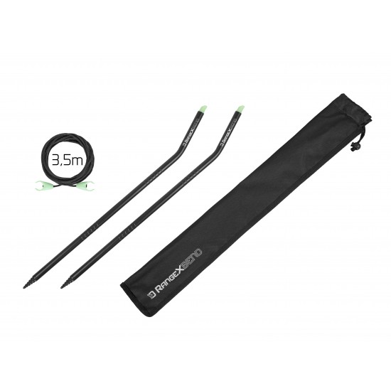 Дистанционни колчета за риболов Delphin RangeX BEND