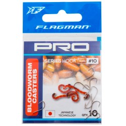 Куки Flagman Bloodworm Caster Pro