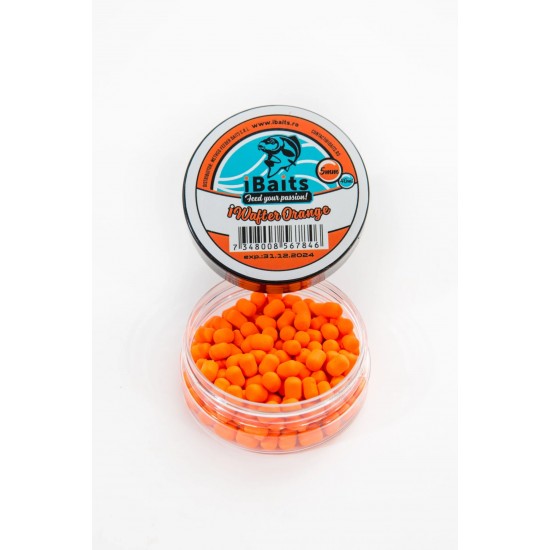 Уафтър iBaits mini dumbell iWafter ORANGE 5x7mm 40 ml