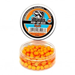 Плуващи топчета iBaits Pop Up Duo Squid 6x8mm 40ml