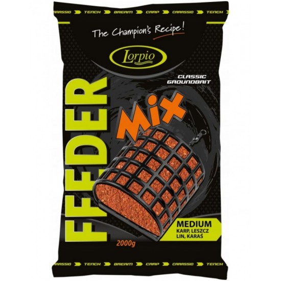 Захранка LORPIO FEEDER MIX MEDIUM 2KG