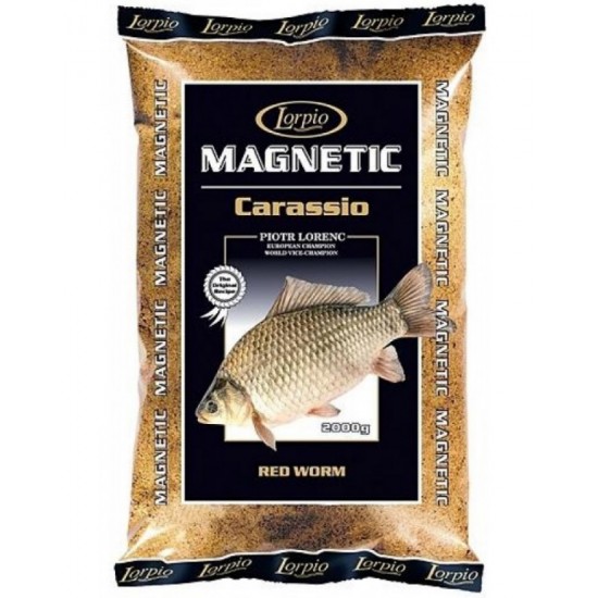 Захранка LORPIO MAGNETIC CARASSIO RED WORM-Каракуда Червен Червей 2kg