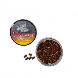 Уафтър Miterson Premium WAFTERS 8mm KILLER ALERT OISTER-MULBERRY BROWN-YELLOW