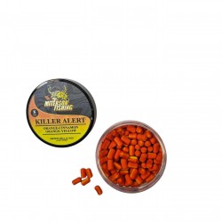 Уафтър Miterson Premium WAFTERS 8mm KILLER ALERT ORANGE-CINNAMON ORANGE-YELLOW