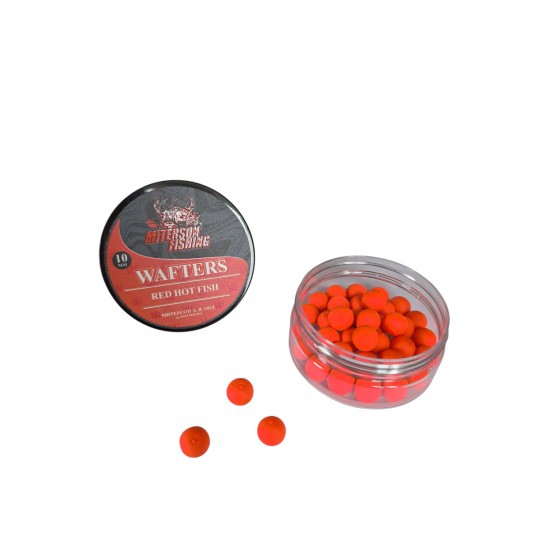 Уафтър Miterson Premium WAFTERS 10мм Red Hot Fish