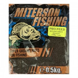 Пелети за риболов MITERSON Pro Feed Betaine Green Pellets 2mm