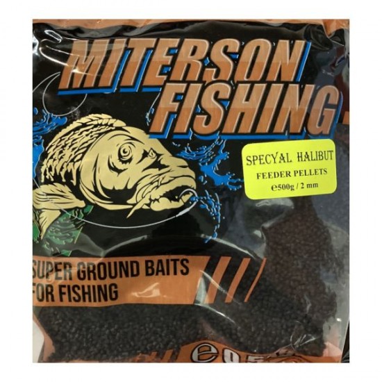 Пелети за риболов MITERSON Special Halibut Feeder Pellets 2mm