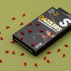 Стопери за кука OMC DAZZLERS Blood Red Distance Hookbead