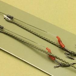 Готов монтаж OMC META All-In-1 Rig 2 Coated Braid: Lead Clip