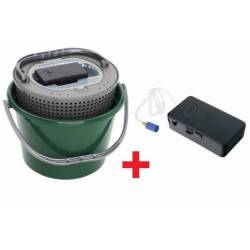 Кофа с аератор BUCKET PLASTILYS 18L + AIR PUMP FREE! Кофа с аератор BUCKET PLASTILYS 18L + AIR PUMP FREE!