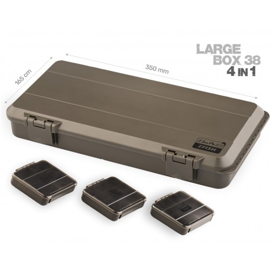Кутия ZFISH Tackle Box Z-Box PRO 38 (4in1)