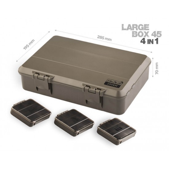 Кутия ZFISH Tackle Box Z-Box PRO 45 (4in1)