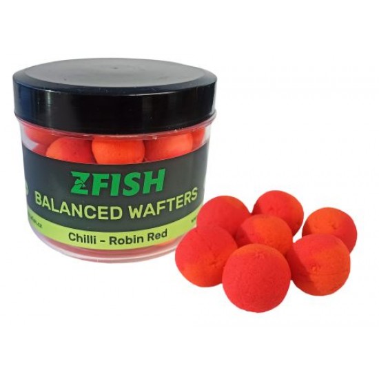 Уафтъри ZFISH BALANCED WAFTERS 16MM - CHILLI-ROBIN RED