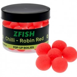 Pop Up ZFISH FLOATING BOILIES POP UP 16MM - CHILLI & ROBIN RED