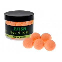 Pop Up ZFISH FLOATING BOILIES POP UP 16MM - SQUID & KRILL