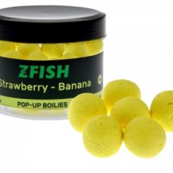 Pop Up ZFISH FLOATING BOILIES POP UP 16MM - STRAWBERRY & BANANA