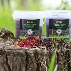 Пелети за метод ZFISH METHOD FEEDER READY MIX 600G ROBIN RED