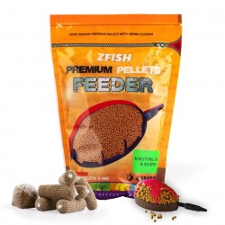 Пелети ZFISH Micro Method Feeder Pellets 2mm / 700g - N-Butyric Acid & Scopex