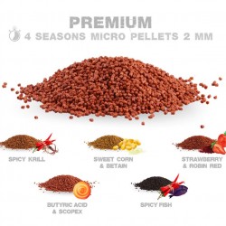 Пелети ZFISH Micro Method Feeder Pellets Spicy Fish 2 mm