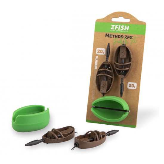 Комплект за метод ZFISH Method Feeder Set ZFX 20, 30g + Mould