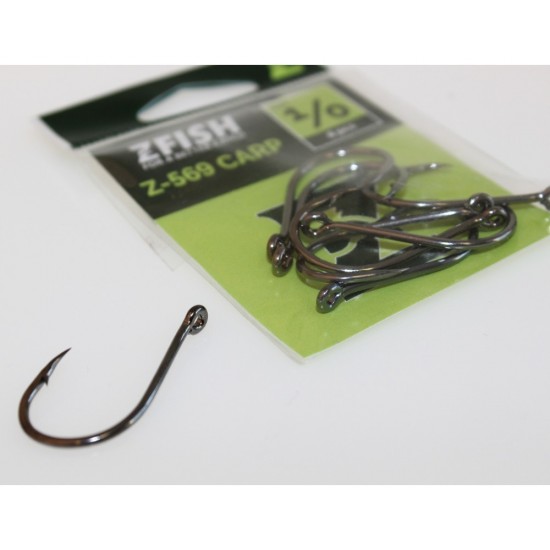 Куки ZFISH HOOKS CARP HOOKS Z-569