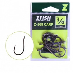 Куки ZFISH HOOKS CARP HOOKS Z-569