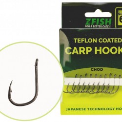 Куки ZFISH TEFLON HOOKS CHOD