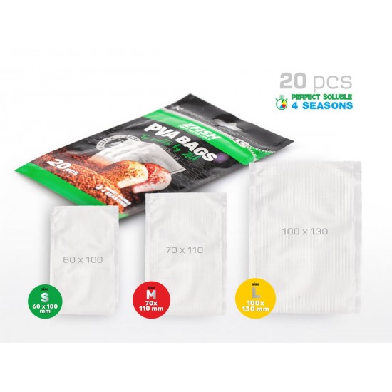 Пва торбички ZFISH PVA Bags with Corners (20pcs)