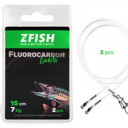 Повод ZFISH Fluorocarbon Leader 2pcs