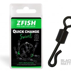 Бърза връзка ZFISH QUICK CHANGE SWIVEL MATT 