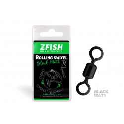 Вирбел ZFISH ROLLING SWIVEL BLACK MATT SIZE 8/28 кг