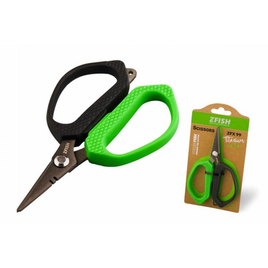 Титаниева ножица ZFISH Titanium Scissors ZFX 99