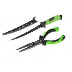 Нож за филетиране и клещи ZFISH COMBO SET ZFS - FILLETING KNIFE AND PLIERS